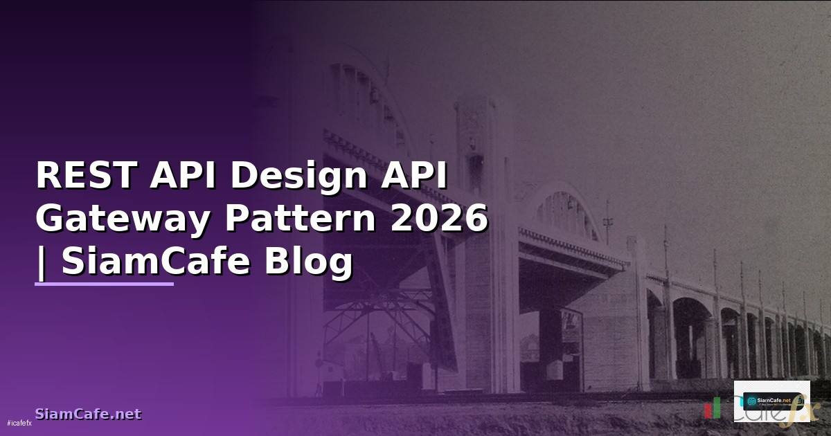 REST API Design API Gateway Pattern