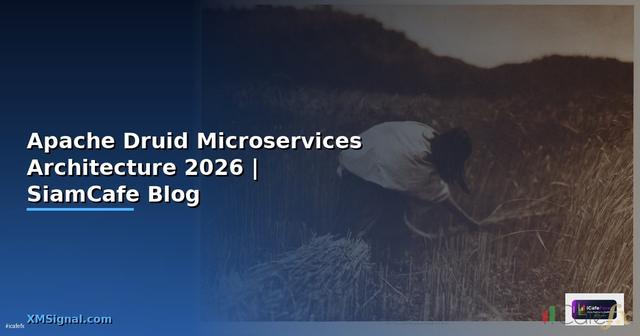 Apache Druid Microservices Architecture — คู่มือฉบับสมบูรณ์ 2026