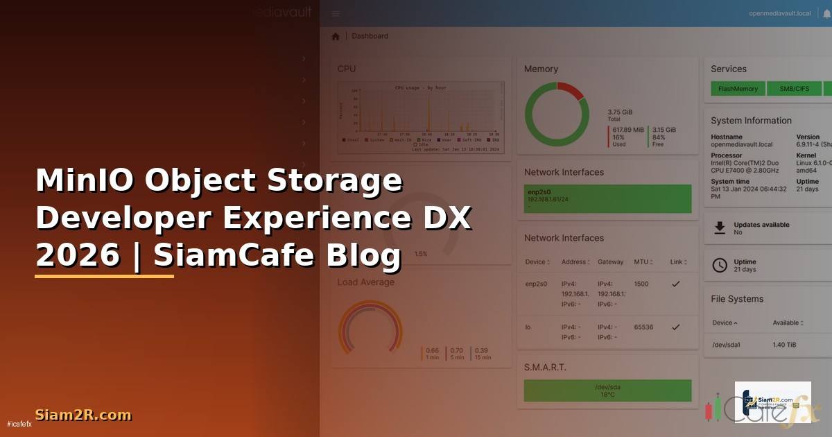 MinIO Object Storage Developer Experience DX