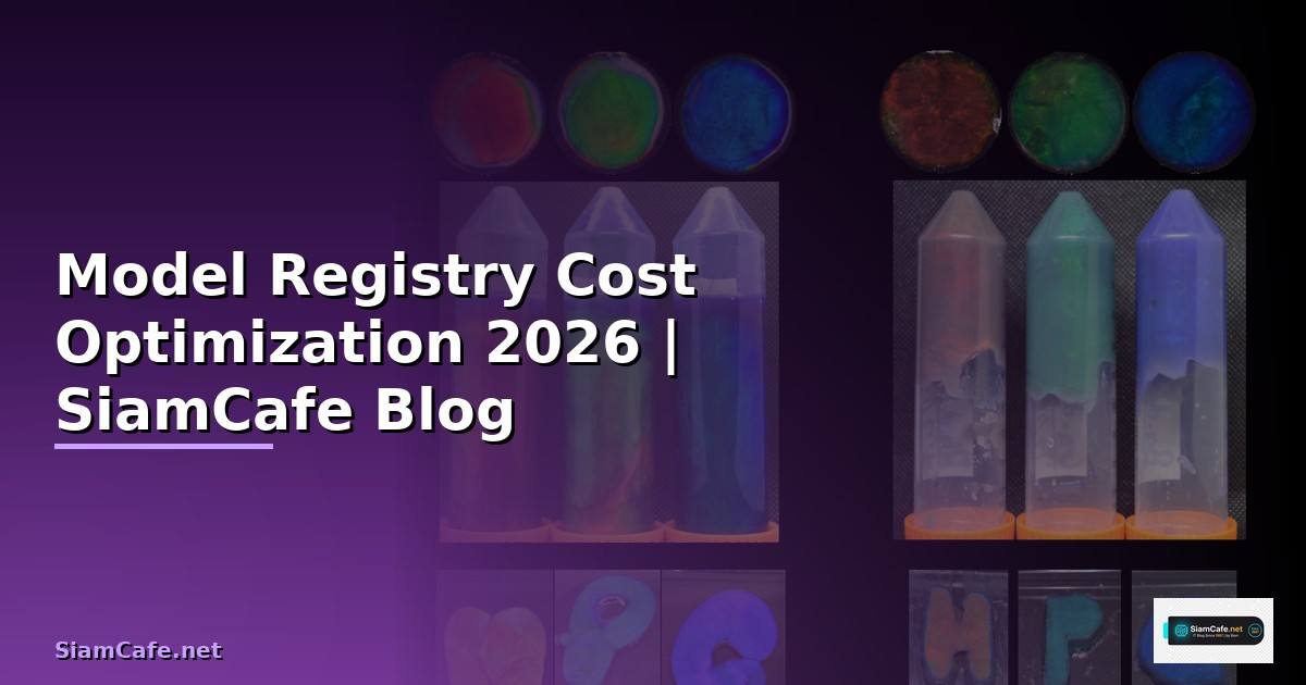 Model Registry Cost Optimization ลดค่าใช้จ่าย