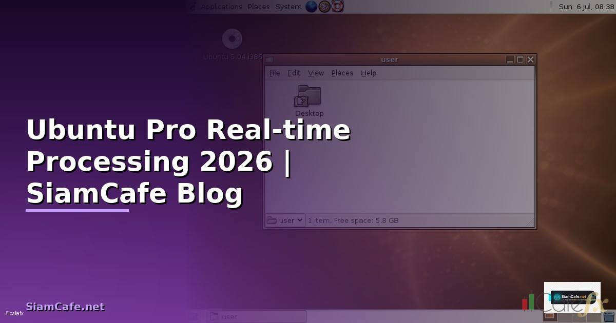 Ubuntu Pro Real-time Processing