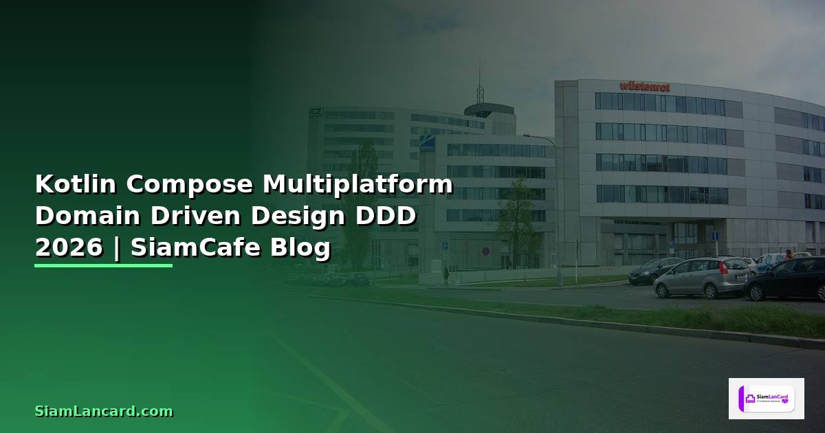 Kotlin Compose Multiplatform Domain Driven Design