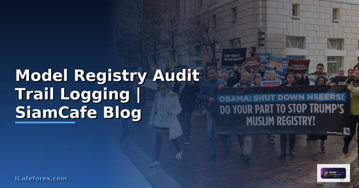 Model Registry Audit Trail Logging