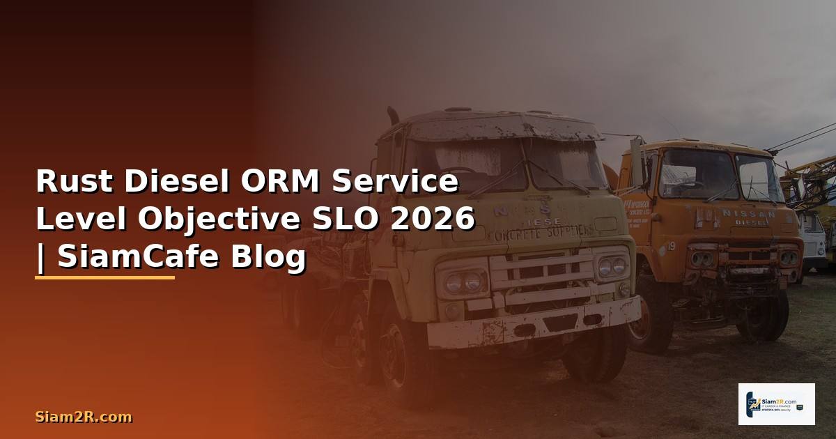 Rust Diesel ORM Service Level Objective SLO