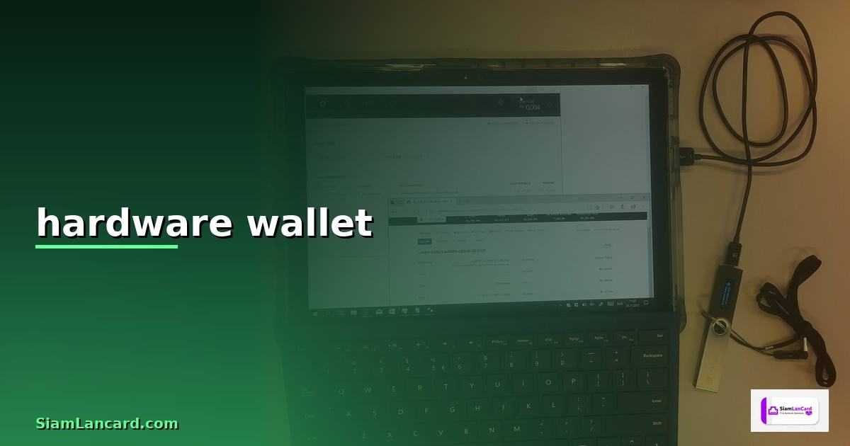 hardware wallet — ข้อมูลครบถ้วน 2026