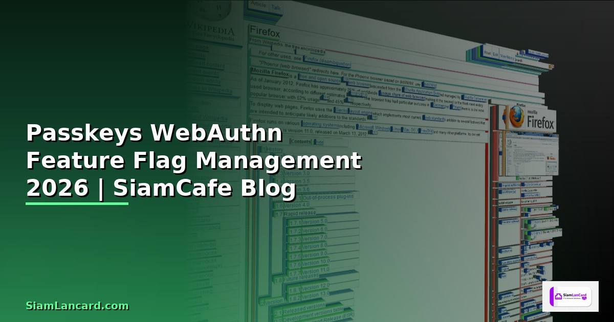 Passkeys WebAuthn Feature Flag Management