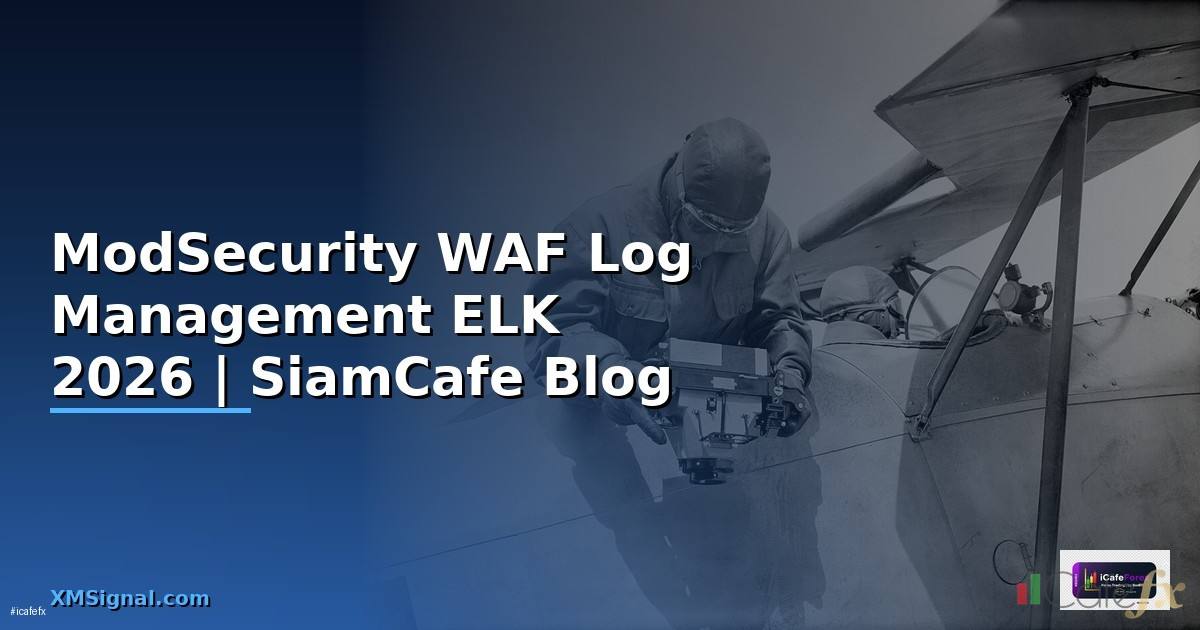 ModSecurity WAF Log Management ELK