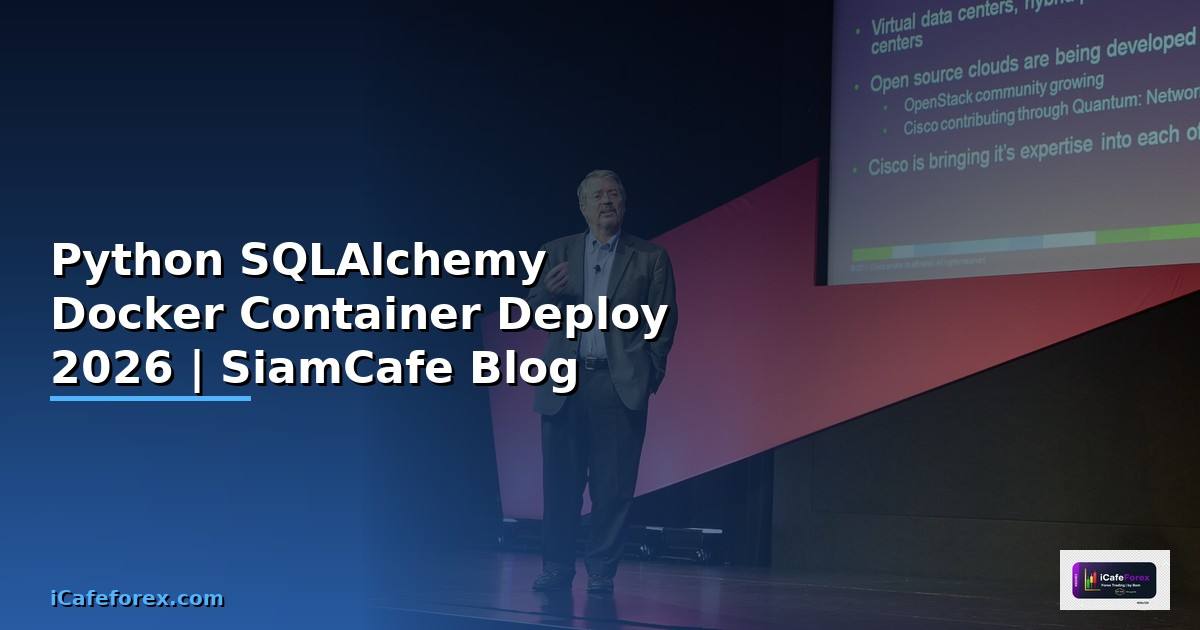 Python SQLAlchemy Docker Container Deploy