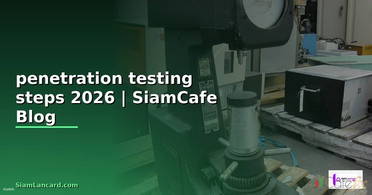 penetration testing steps