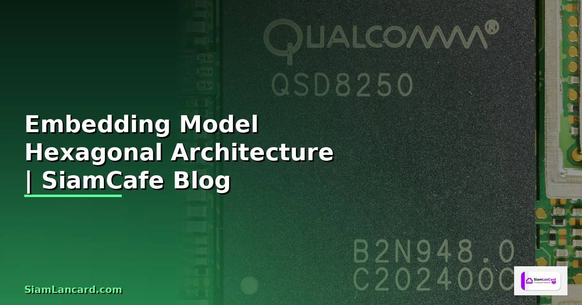 Embedding Model Hexagonal Architecture