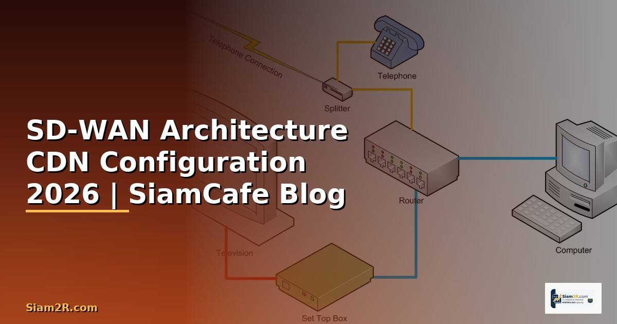 SD-WAN Architecture CDN Configuration