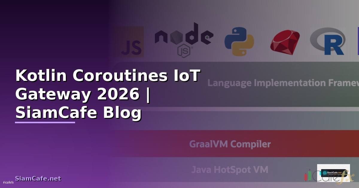 Kotlin Coroutines IoT Gateway
