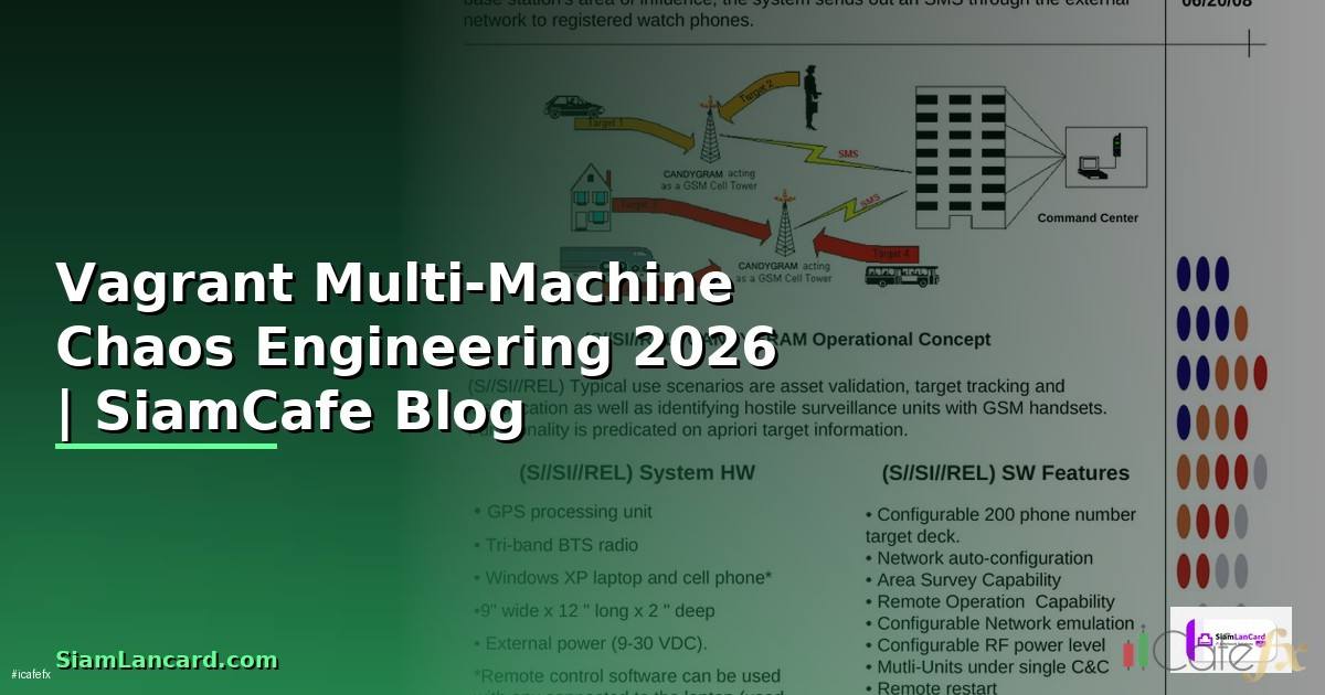 Vagrant Multi-Machine Chaos Engineering