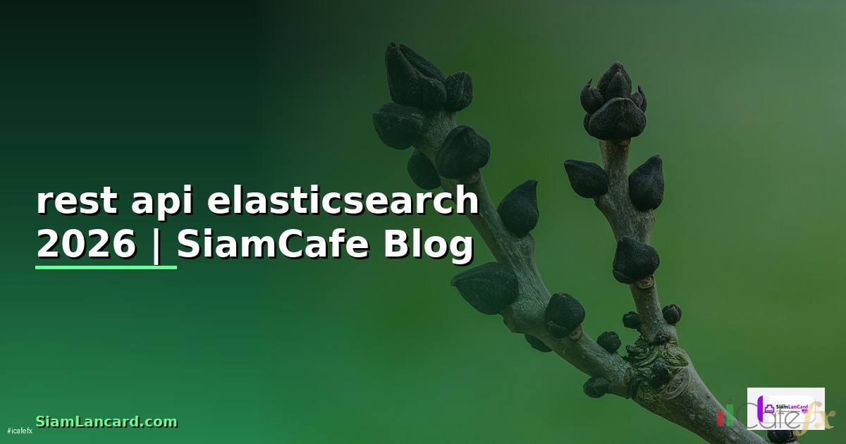 rest api elasticsearch