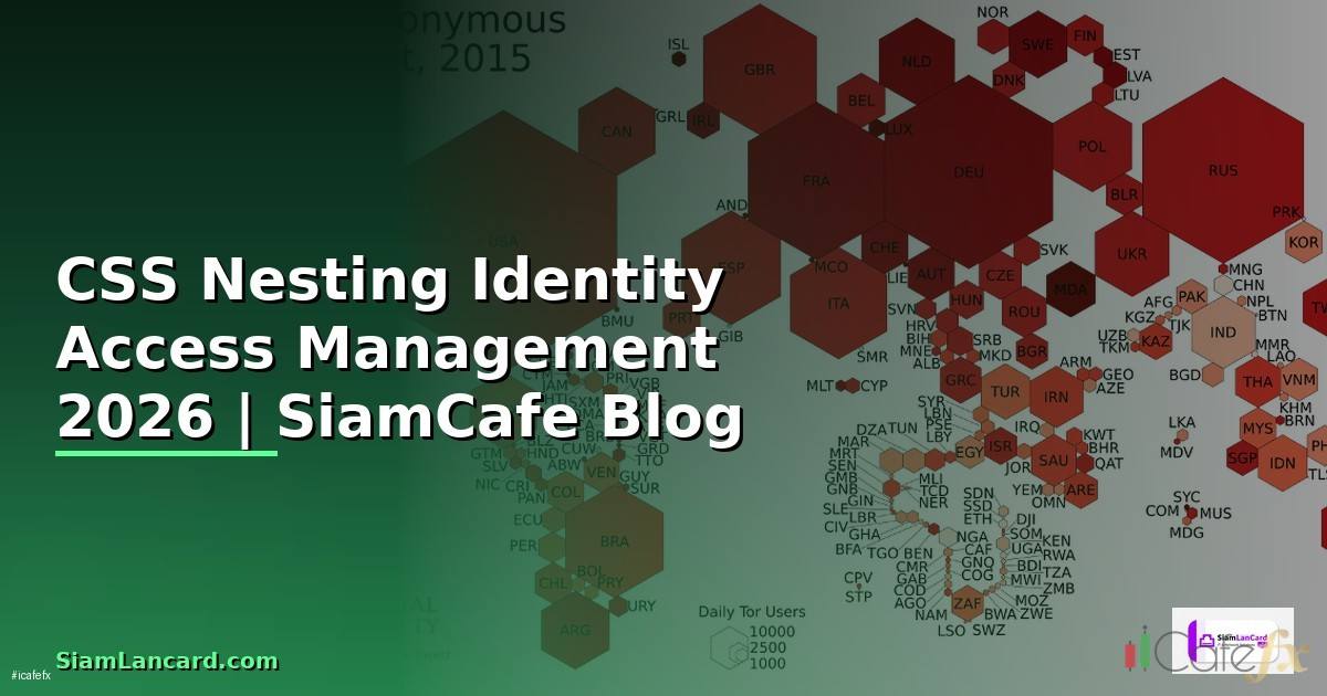 CSS Nesting Identity Access Management