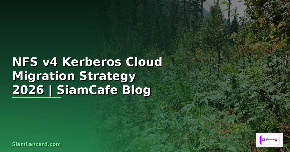 NFS v4 Kerberos Cloud Migration Strategy