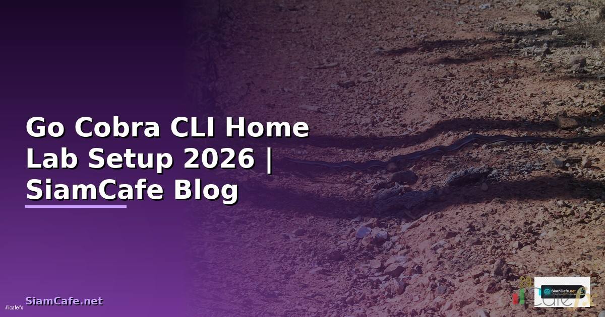 Go Cobra CLI Home Lab Setup