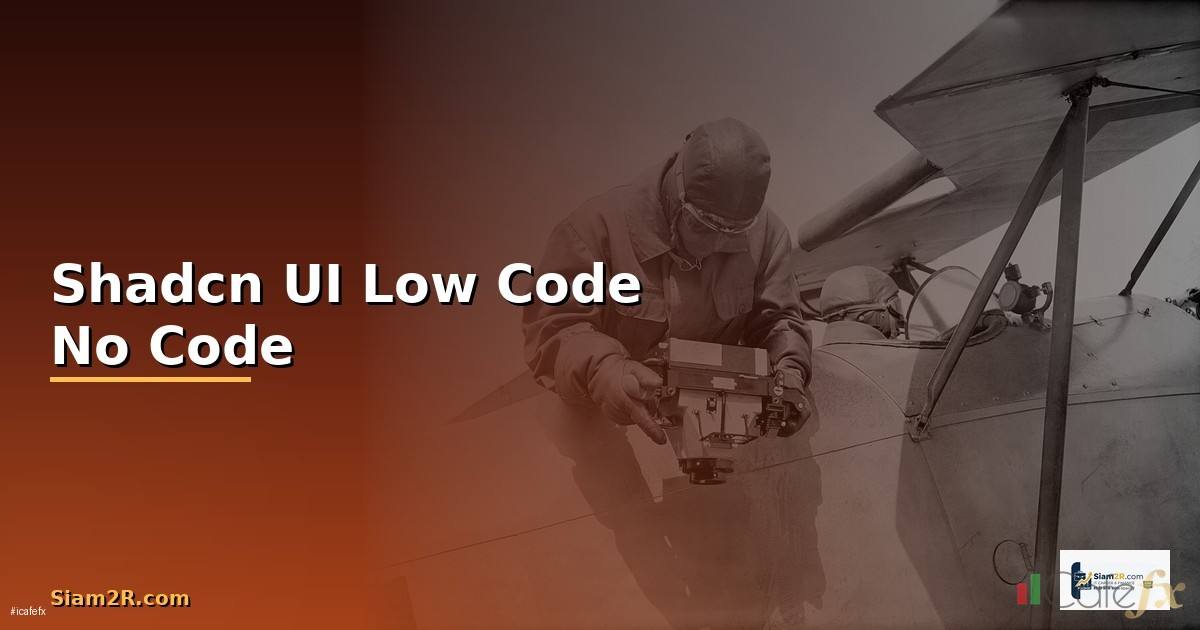 Shadcn UI Low Code No Code —