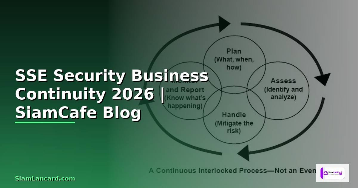 SSE Security Business Continuity