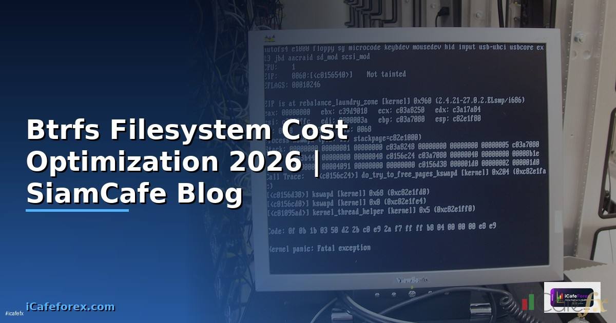 Btrfs Filesystem Cost Optimization ลดค่าใช้จ่าย