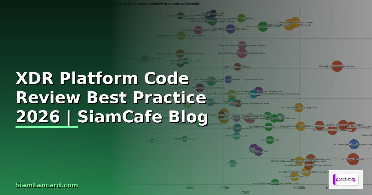 XDR Platform Code Review Best Practice