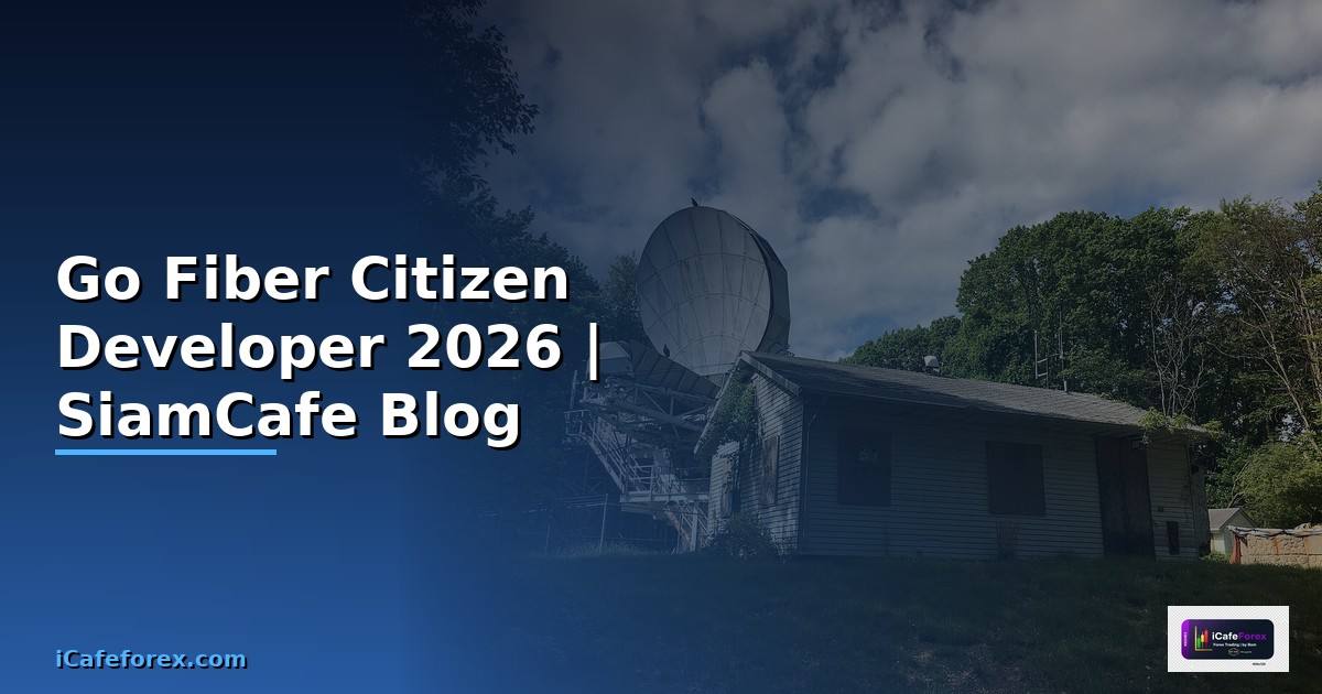 Go Fiber Citizen Developer