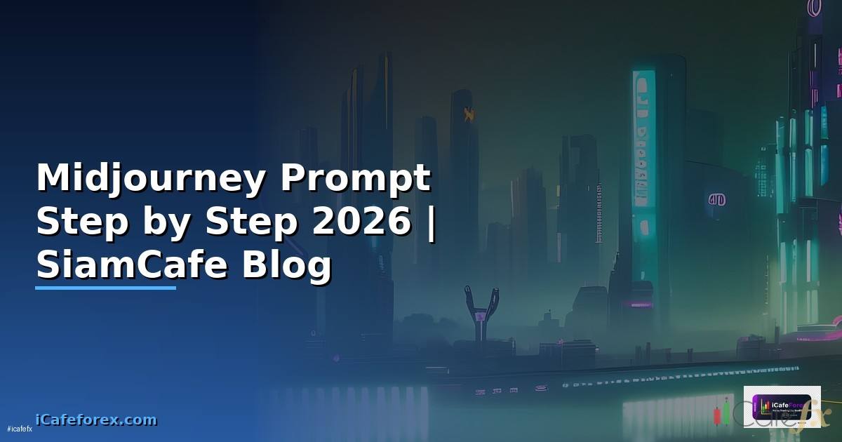 Midjourney Prompt สำหรับมือใหม่ Step by Step —