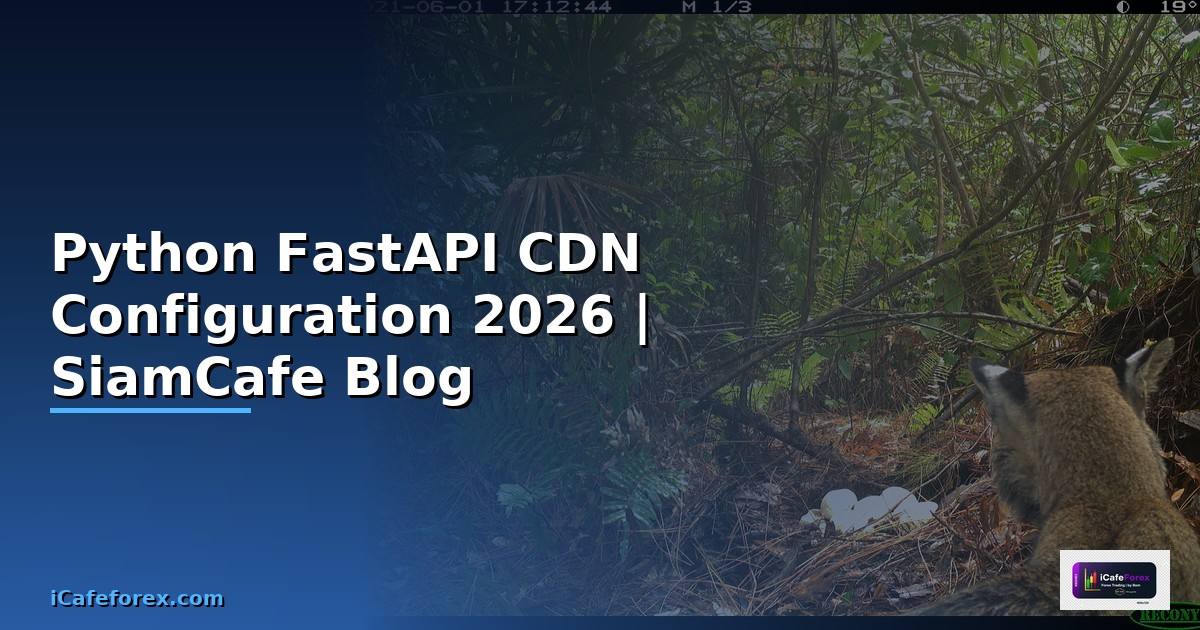 Python FastAPI CDN Configuration