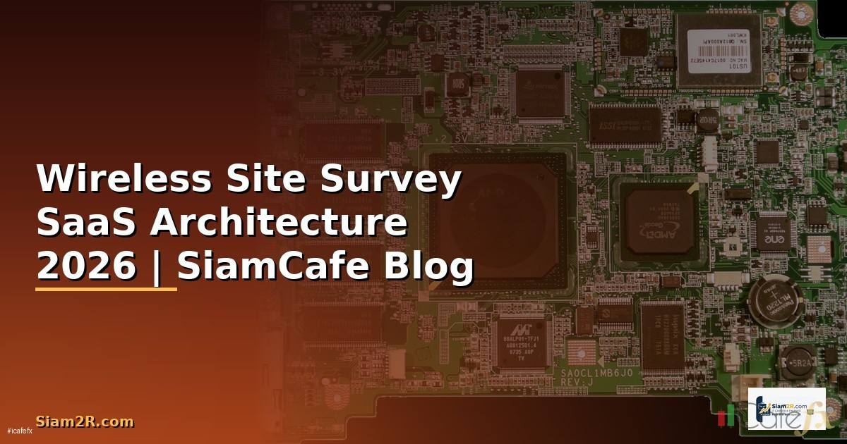 Wireless Site Survey SaaS Architecture