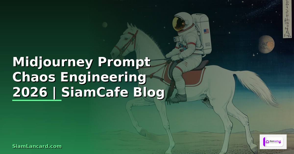 Midjourney Prompt Chaos Engineering