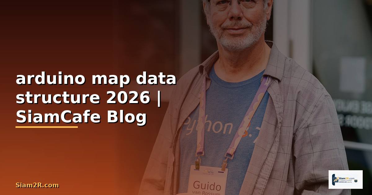 arduino map data structure