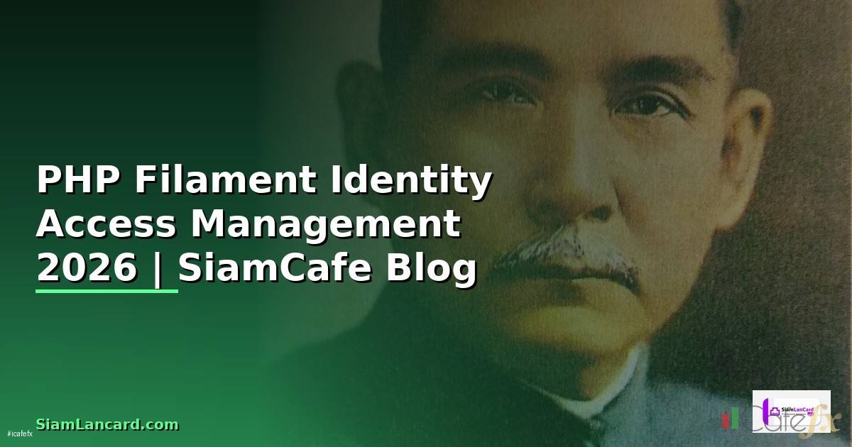 PHP Filament Identity Access Management