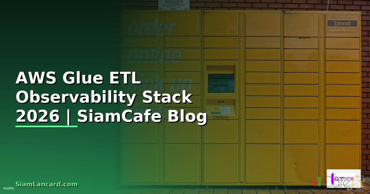 AWS Glue ETL Observability Stack