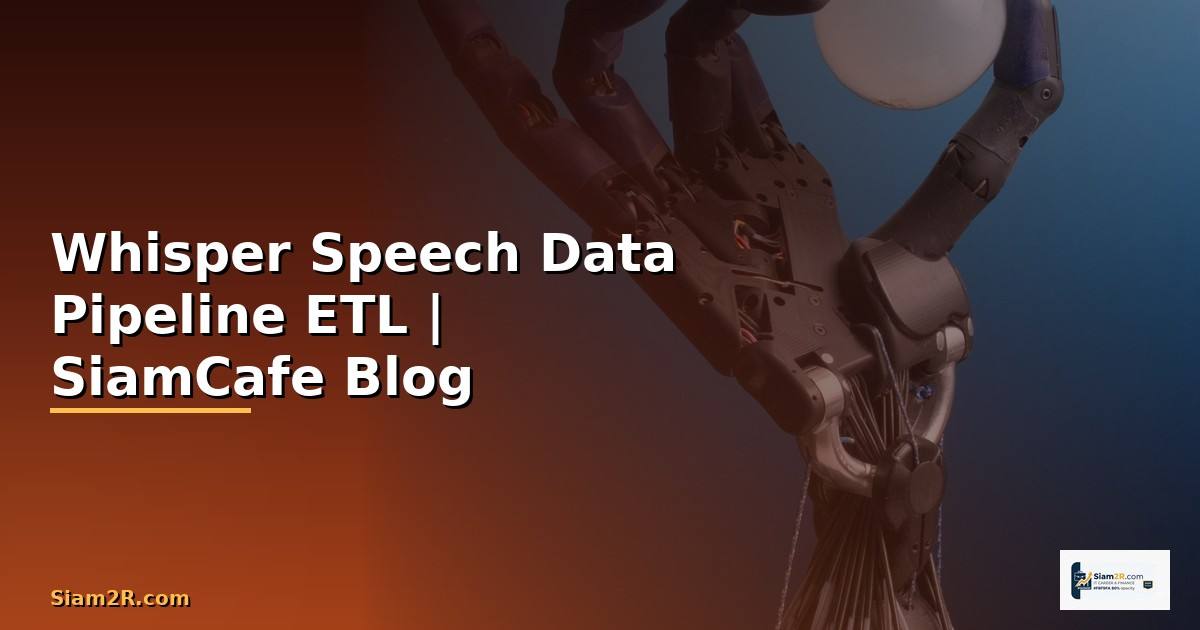 Whisper Speech Data Pipeline ETL