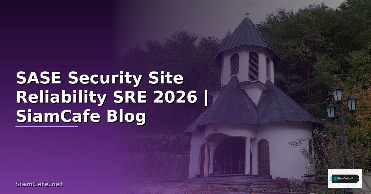 SASE Security Site Reliability SRE