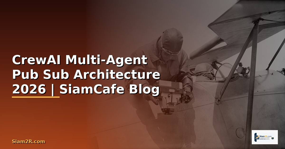 CrewAI Multi-Agent Pub Sub Architecture