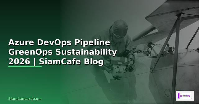 Azure DevOps Pipeline GreenOps Sustainability