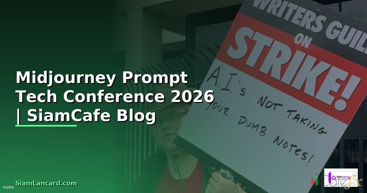 Midjourney Prompt Tech Conference 2026