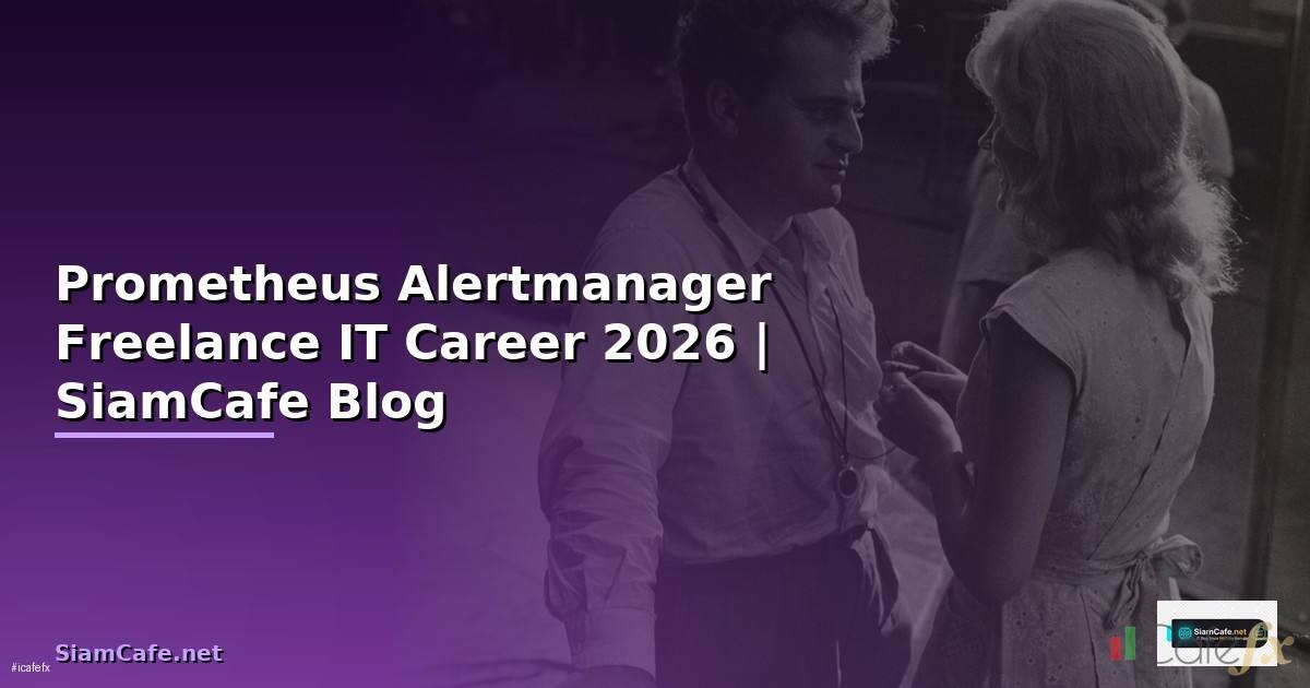Prometheus Alertmanager Freelance IT Career