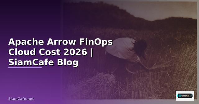 Apache Arrow FinOps Cloud Cost
