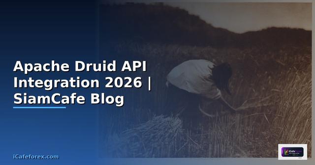 Apache Druid API Integration เชื่อมต่อระบบ