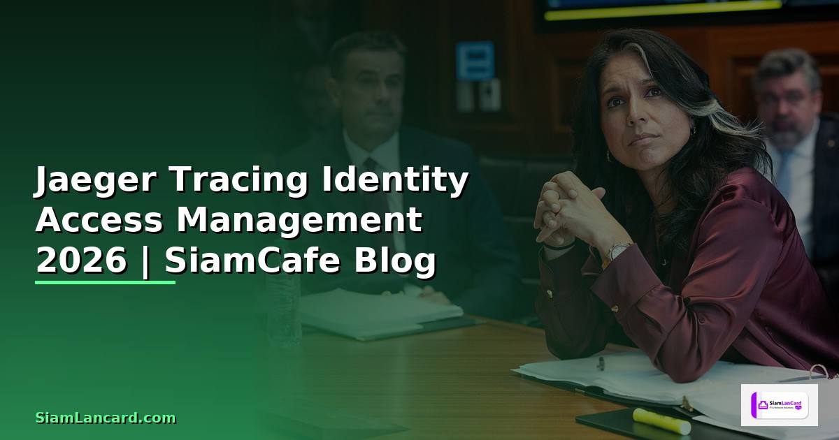 Jaeger Tracing Identity Access Management