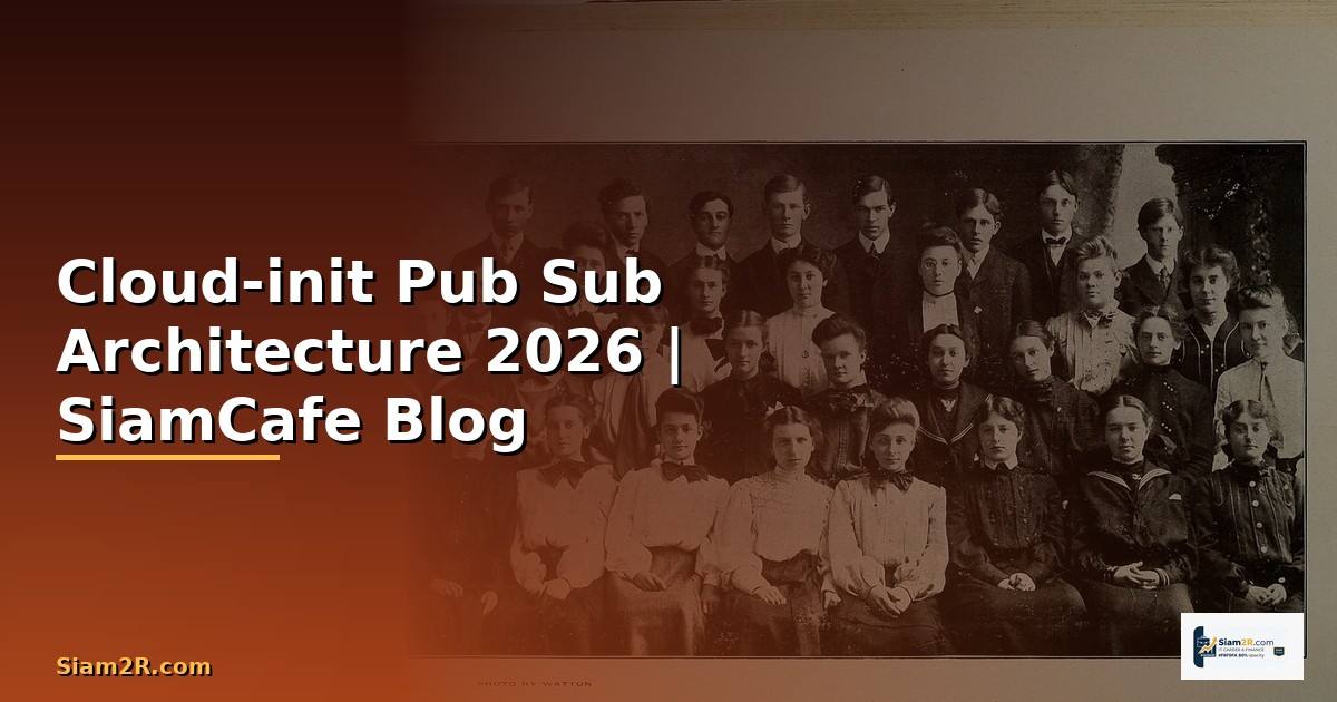 Cloud-init Pub Sub Architecture
