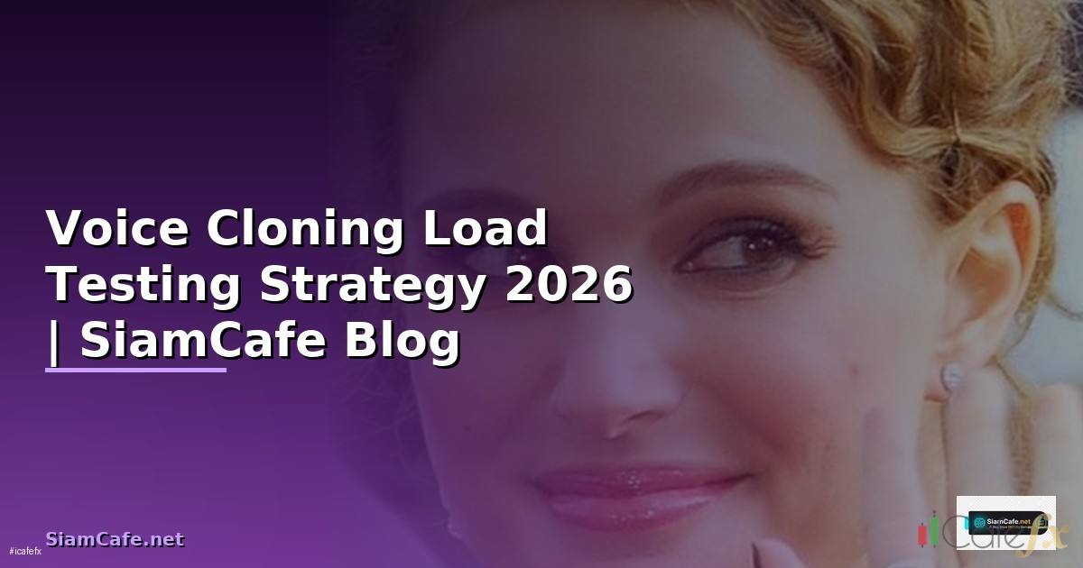 Voice Cloning Load Testing Strategy