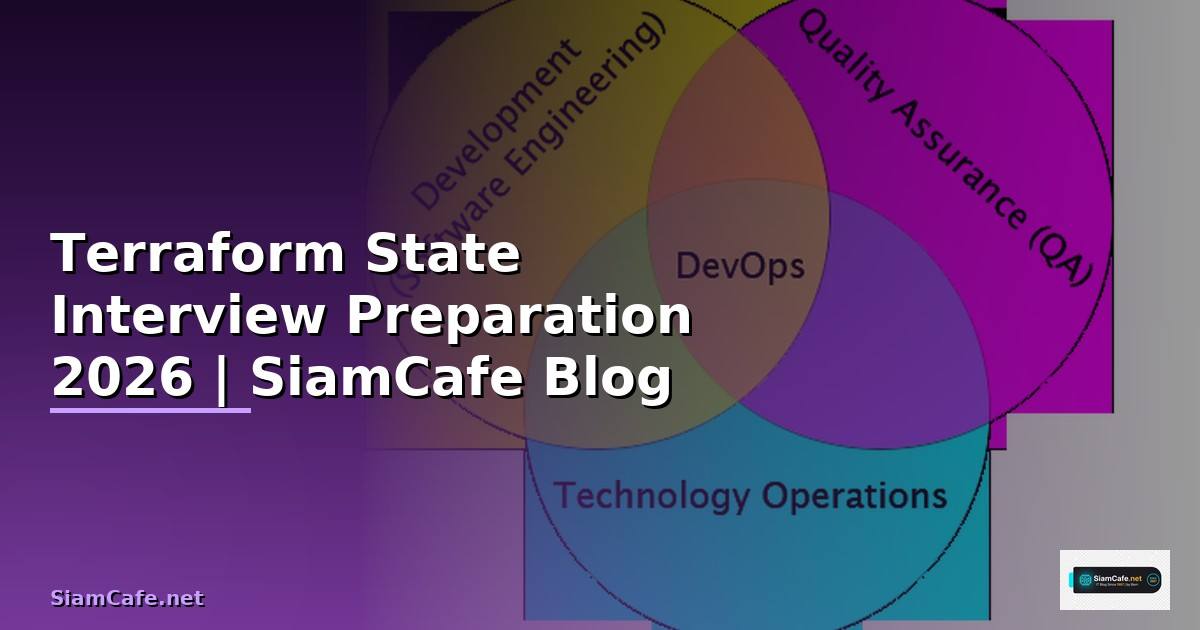 Terraform State Interview Preparation