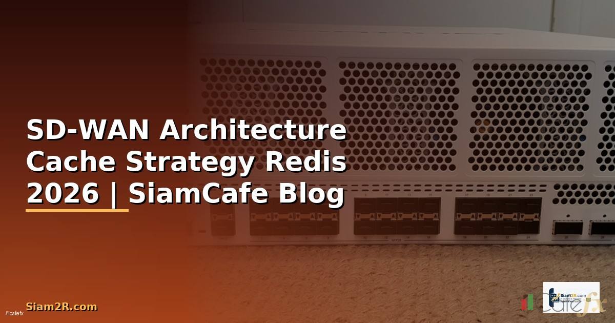 SD-WAN Architecture Cache Strategy Redis