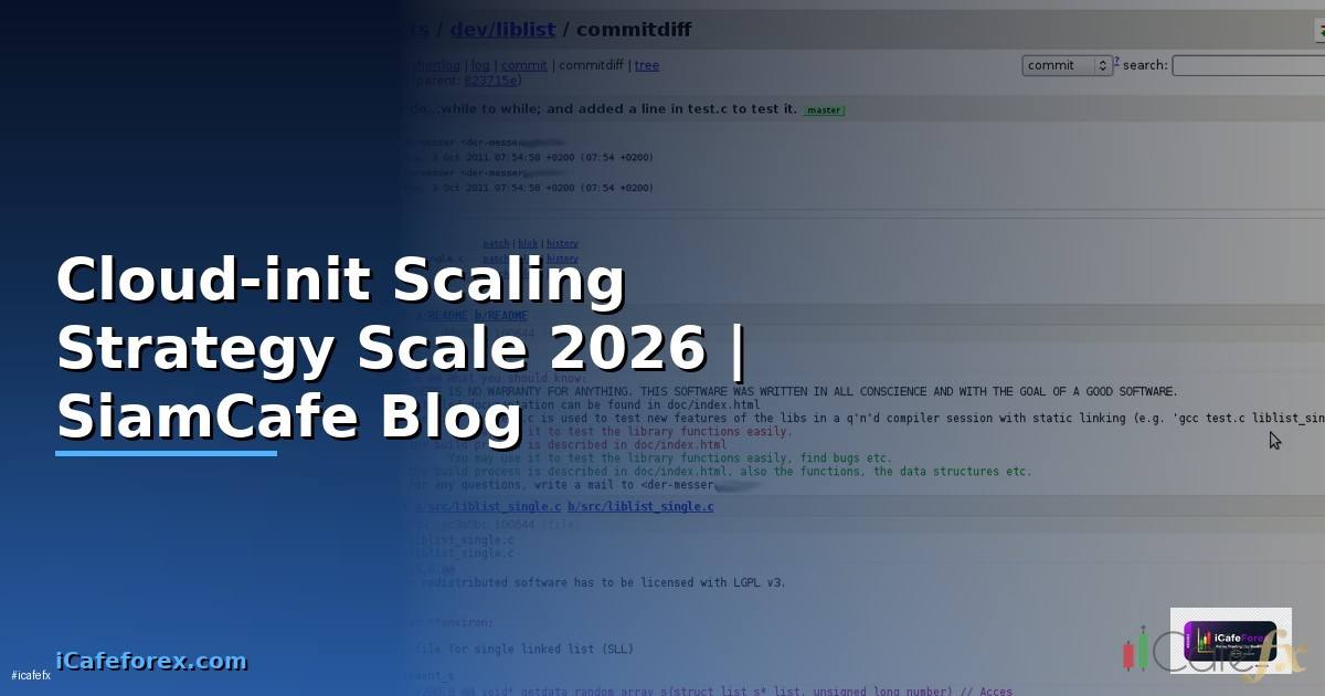 Cloud-init Scaling Strategy วิธี Scale