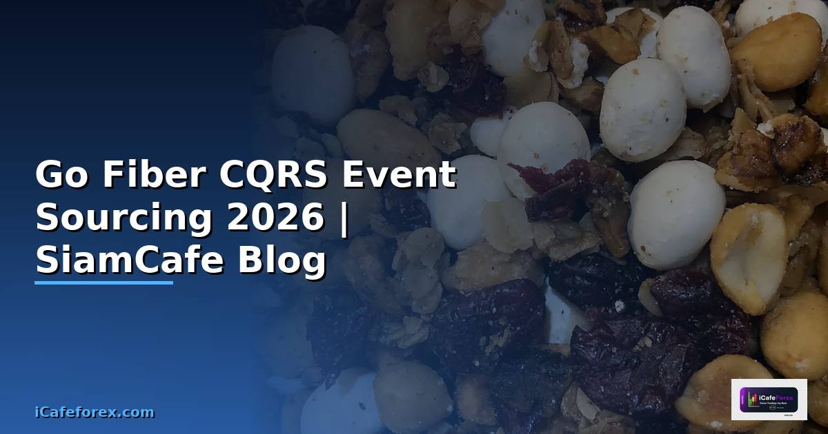 Go Fiber CQRS Event Sourcing