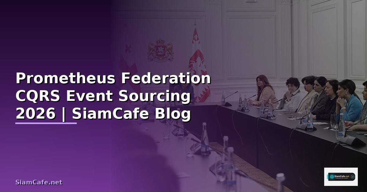 Prometheus Federation CQRS Event Sourcing