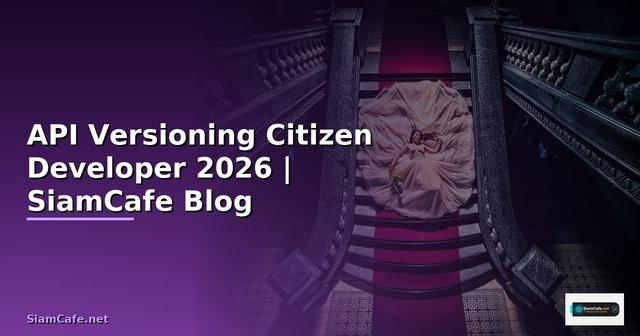 API Versioning Citizen Developer